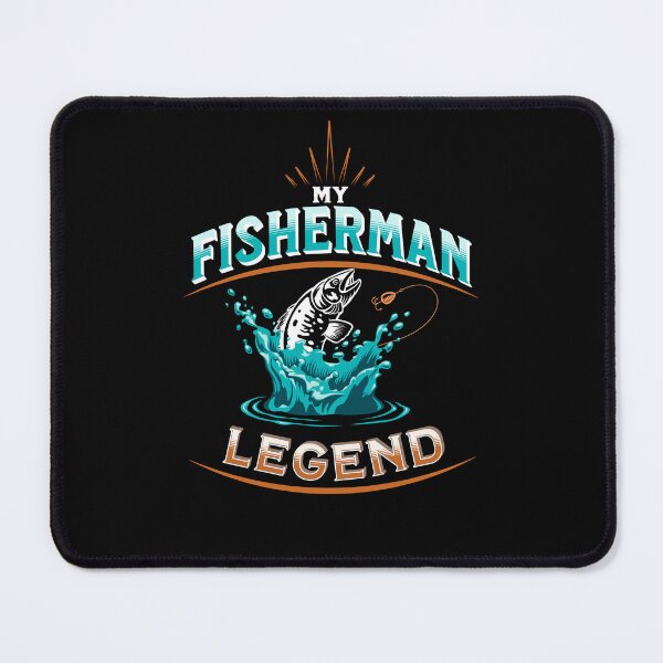 Item preview, My Fisherman Legend - Born to be a fishing legend! designed and sold by dandeklerk.