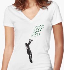 Khash Money Women's Fitted V-Neck T-Shirt