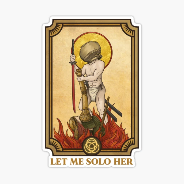 Let me solo her. (Fanart by me) : r/Eldenring