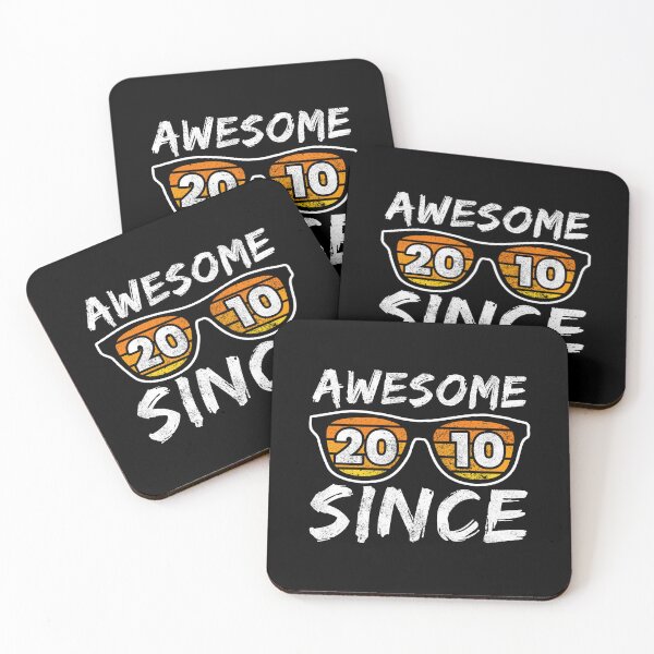Item preview, Awesome Since 2010, Birthday Gift Idea designed and sold by FNStuff.