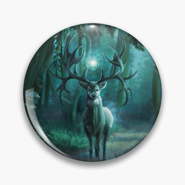 Item preview, Enchanted Deer Night designed and sold by DesignsbyRiikka.