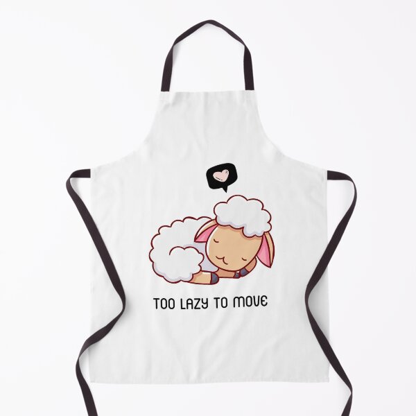 Item preview, Too Lazy To Move - Cute Lazy Sheep Sleeping designed and sold by bsrishika.