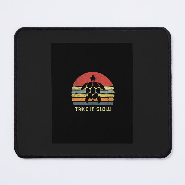 Item preview, Funny Sea Turtle - Take It Slow Graphic designed and sold by virnmjan.