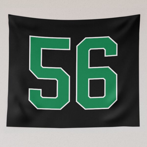Item preview, 56 number, green lucky sports fifty six designed and sold by ArtIsParty.