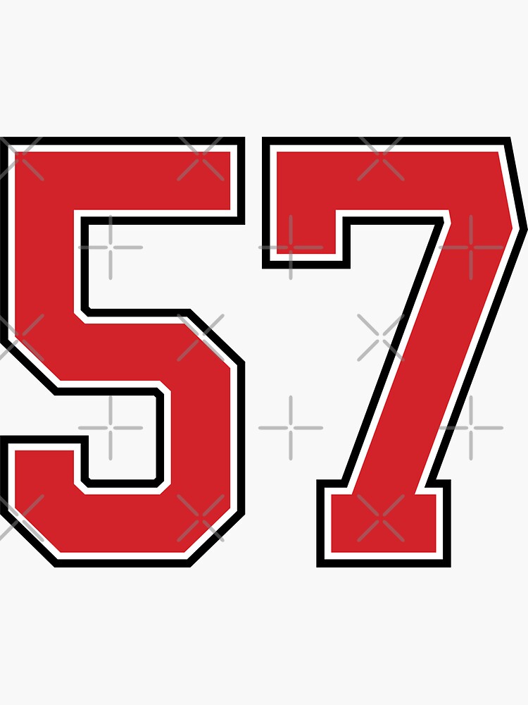 Sports Number 44, red black color lucky sport forty four Poster for Sale  by ArtIsParty