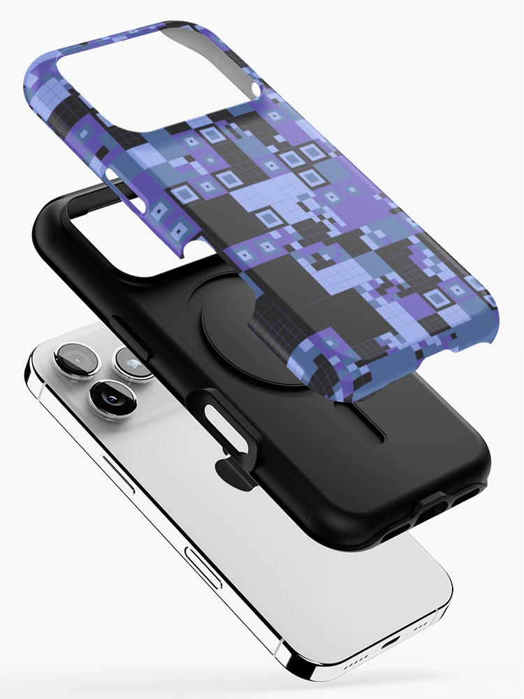 Thumbnail 2 of 4, iPhone Case, Squares 10 designed and sold by genpythonart.