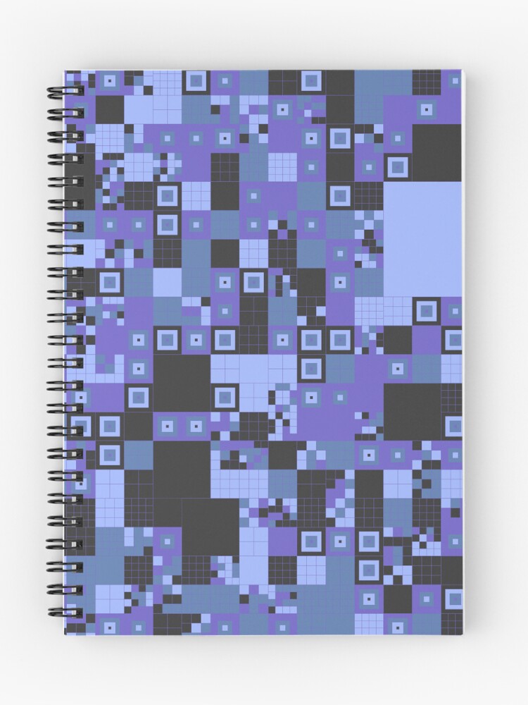 Thumbnail 1 of 3, Journal, Squares 10 designed and sold by genpythonart.
