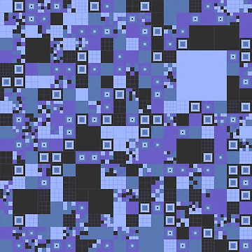 Artwork thumbnail, Squares 10 by genpythonart