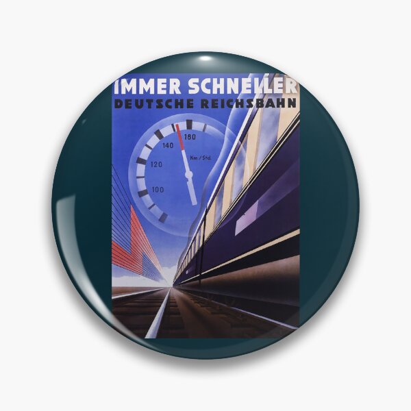 Item preview, Deutsche Reichsbahn...Immer schneller   designed and sold by WallArtyz.