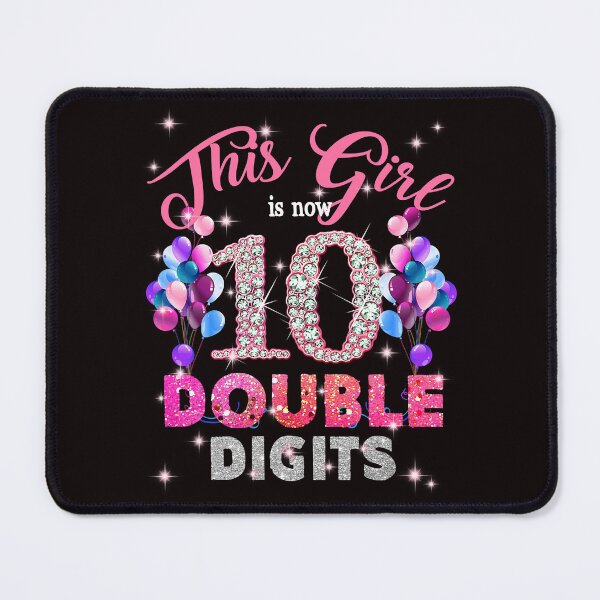 Item preview, 10th Birthday Gifts Shirt This Girl Is Now 10 Double Digits designed and sold by ElnaTillman.