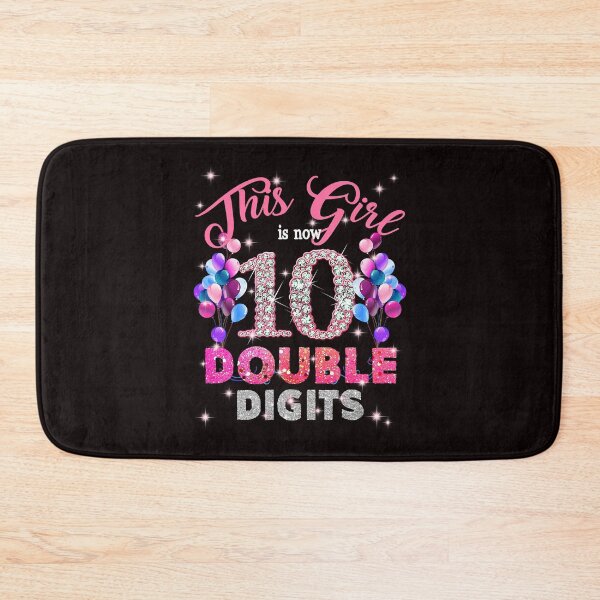 Item preview, 10th Birthday Gifts Shirt This Girl Is Now 10 Double Digits designed and sold by ElnaTillman.