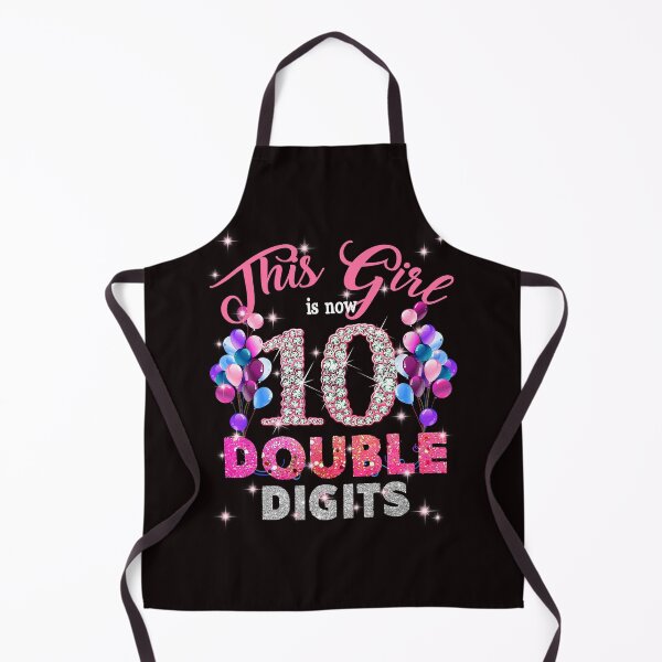 Item preview, 10th Birthday Gifts Shirt This Girl Is Now 10 Double Digits designed and sold by ElnaTillman.