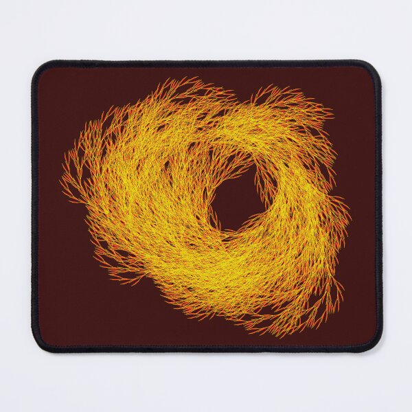 Item preview, Willow Mandala Red Yellow Pattern Swirl designed and sold by stuartsemporium.
