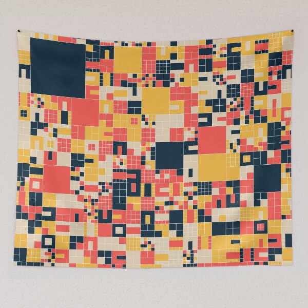 Item preview, Squares 12 designed and sold by genpythonart.