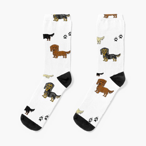 Item preview, Longhaired Dachshund Pack designed and sold by Lemonicious.