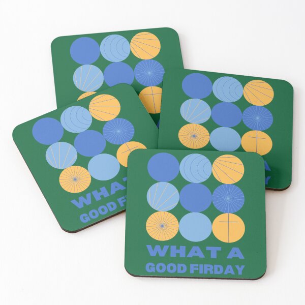 Item preview, What A Good Friday Circles Style Easter 2022 Trending Palm Sunday   designed and sold by ThePinkRooms.