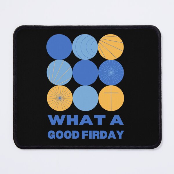 Item preview, What A Good Friday Circles Style Easter 2022 Trending Palm Sunday designed and sold by ThePinkRooms.