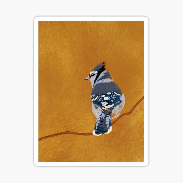 Blue bird Sticker