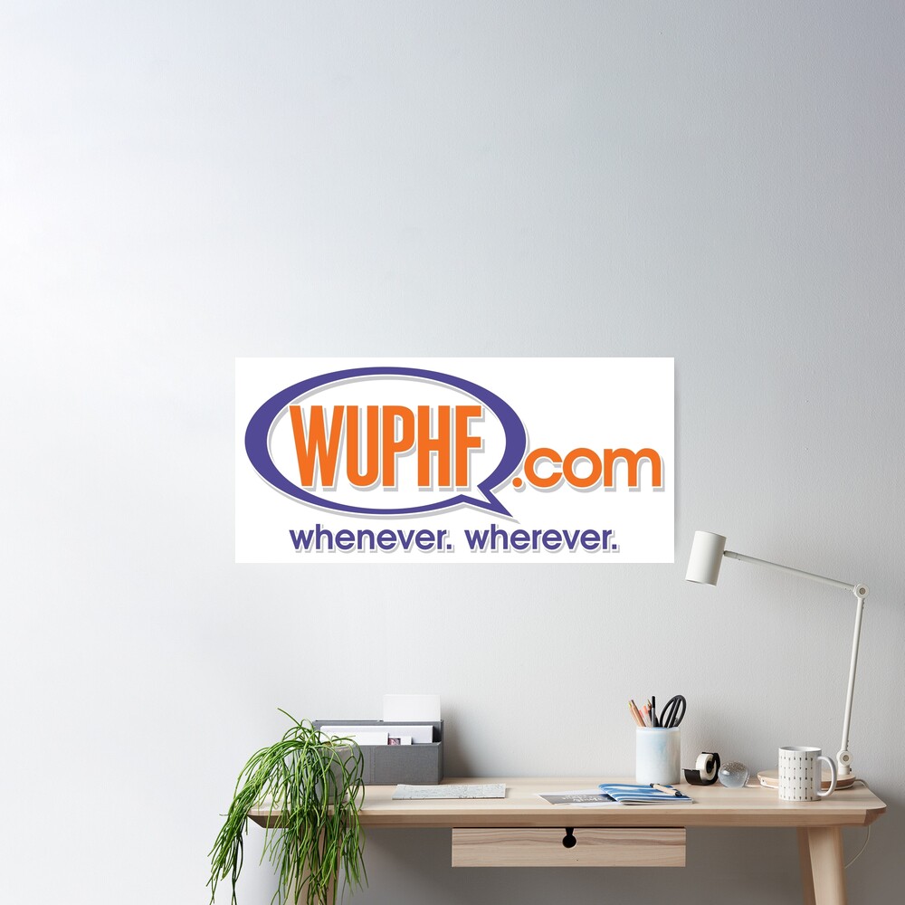 The Office: WUPHF.com Sticker for Sale by Wellshirt