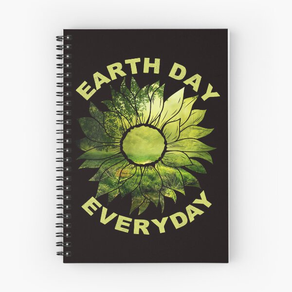 Item preview, Womens Earth Day Everyday, April 22, Sunflower Green Nature Scene  designed and sold by ElnaTillman.