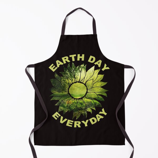 Item preview, Womens Earth Day Everyday, April 22, Sunflower Green Nature Scene designed and sold by ElnaTillman.