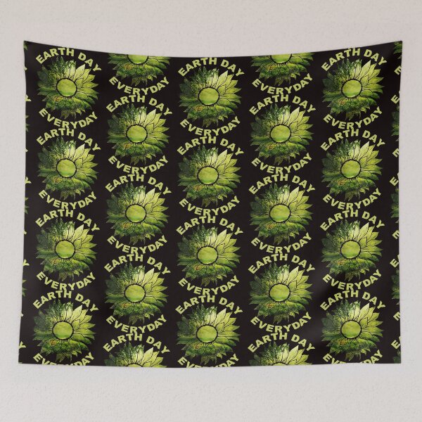 Item preview, Womens Earth Day Everyday, April 22, Sunflower Green Nature Scene  designed and sold by ElnaTillman.