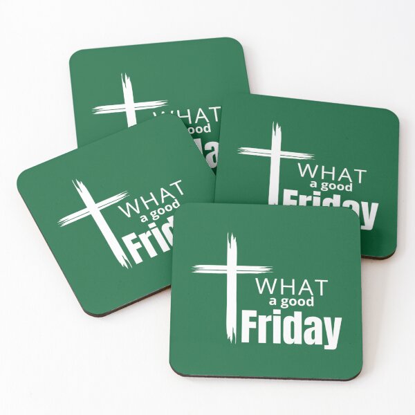Item preview, What A Good Friday Splintered Cross Trending Easter Palm Sunday   designed and sold by ThePinkRooms.