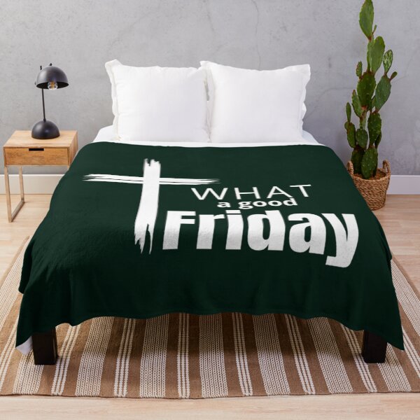 Item preview, What A Good Friday Splintered Cross Trending Easter Palm Sunday   designed and sold by ThePinkRooms.