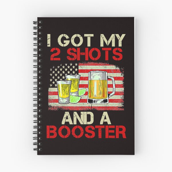 Item preview, Funny Vaccination I Got My Two Shots And A Booster  designed and sold by ElnaTillman.