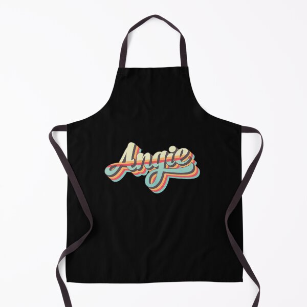 Item preview, Angie name - cool 70s retro font surf style design designed and sold by NameTheory.