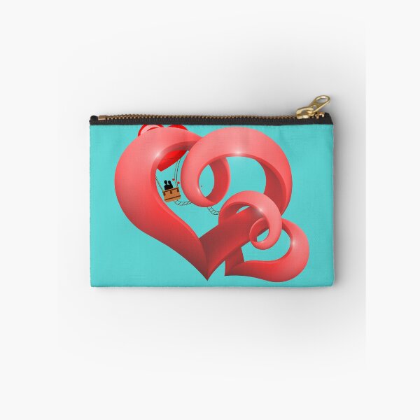 Item preview, Two connected red hearts designed and sold by AlphaRid.