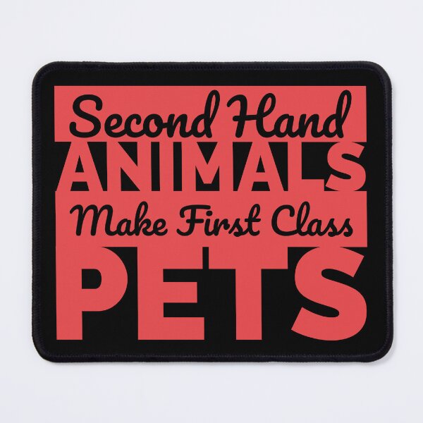 Item preview, Second Hand Animals Make First Class Pets designed and sold by Styler Design.