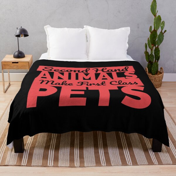 Item preview, Second Hand Animals Make First Class Pets designed and sold by Styler Design.