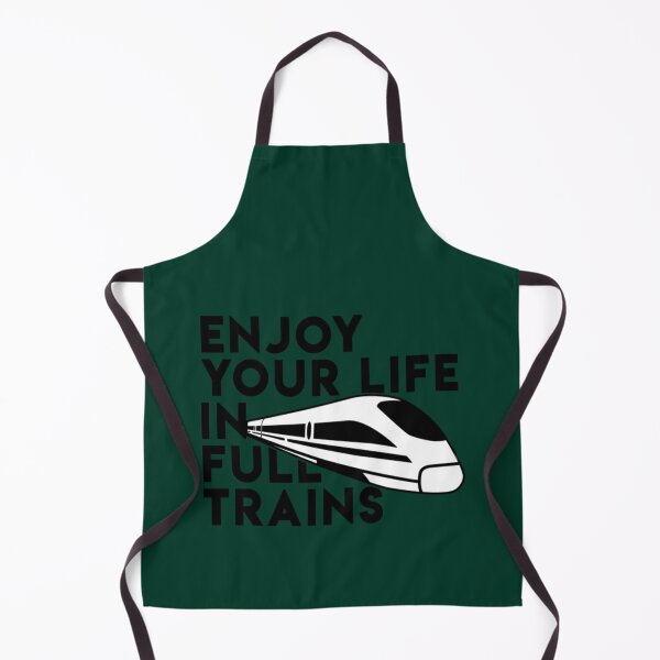 Item preview, Enjoy your life in full trains - Denglisch Witz   designed and sold by WallArtyz.