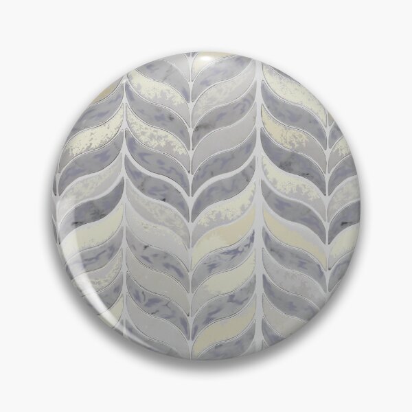 Item preview, Silver Grey - leaf wing pattern designed and sold by Kestrelle.