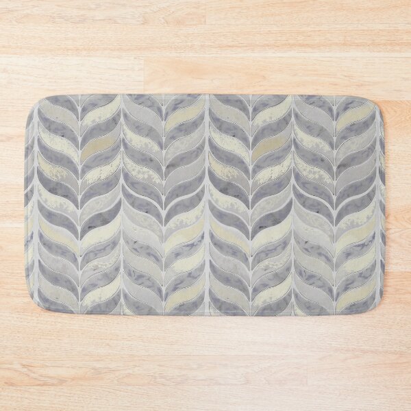 Item preview, Silver Grey - leaf wing pattern designed and sold by Kestrelle.