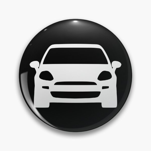 Item preview, Fiat Punto third generation white silhouette designed and sold by EdimDesign.