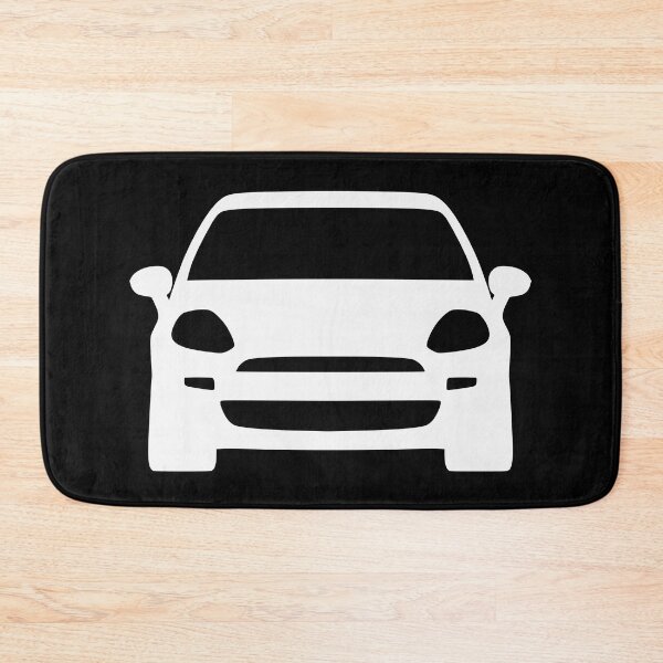 Item preview, Fiat Punto third generation white silhouette designed and sold by EdimDesign.