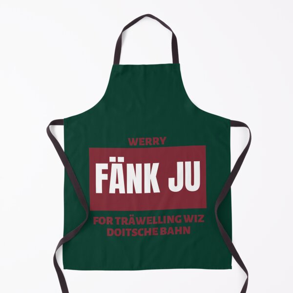 Item preview, Fänk Ju For Träwelling Wiz Doitsche Bahn   designed and sold by WallArtyz.