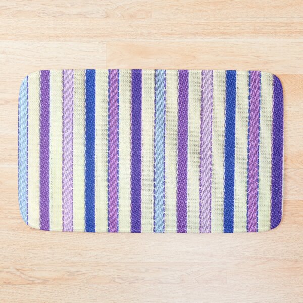 Item preview, Purple Blue Lilac Stripe Pattern Texture Design designed and sold by TacoRose.