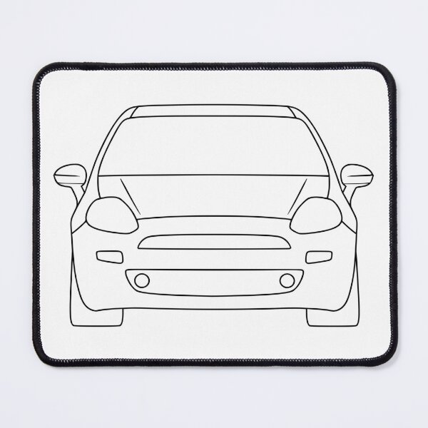 Item preview, Fiat Punto third generation black lines designed and sold by EdimDesign.