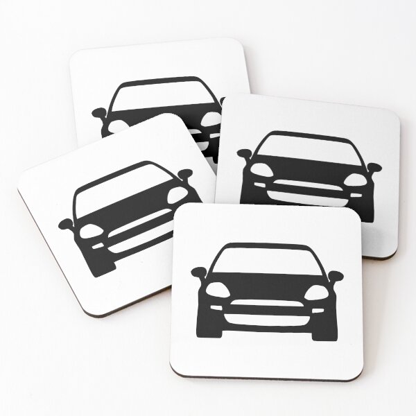 Item preview, Fiat Punto third generation black silhouette designed and sold by EdimDesign.