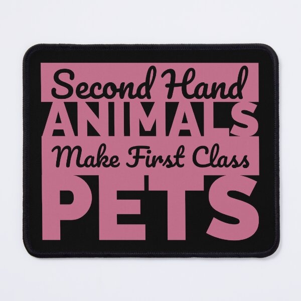 Item preview, Second Hand Animals Make First Class Pets designed and sold by Styler Design.