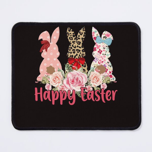 Item preview, Leopard Easter Bunny Rabbit Trio Cute Easter  designed and sold by ElnaTillman.