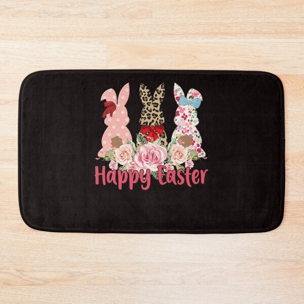 Item preview, Leopard Easter Bunny Rabbit Trio Cute Easter  designed and sold by ElnaTillman.