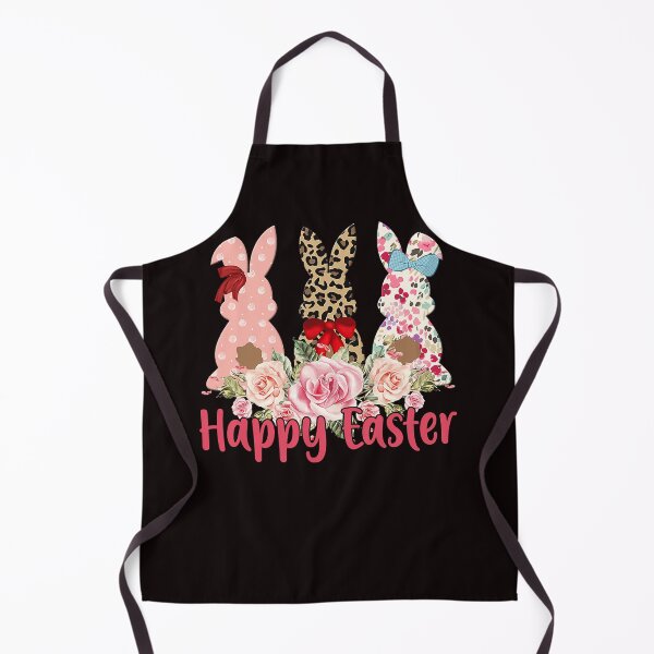 Item preview, Leopard Easter Bunny Rabbit Trio Cute Easter designed and sold by ElnaTillman.