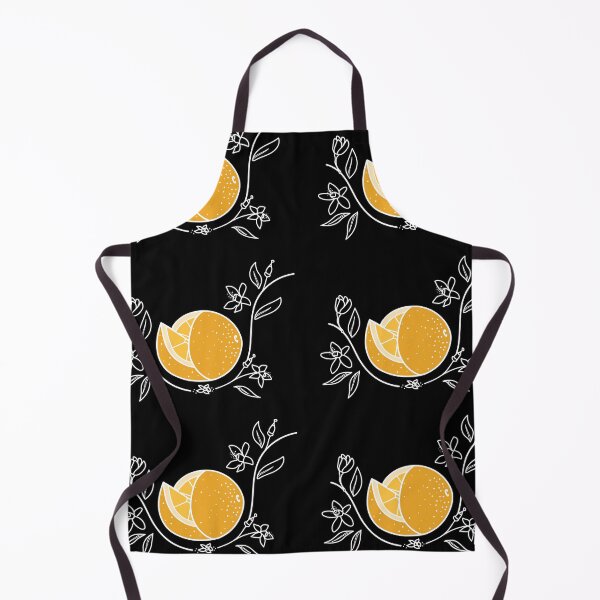 Item preview, Spanish Fruits: Orange (Black/White) designed and sold by ChaoticRobotic.
