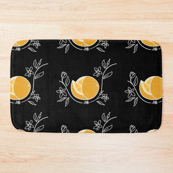 Item preview, Spanish Fruits: Orange (Black/White) designed and sold by ChaoticRobotic.