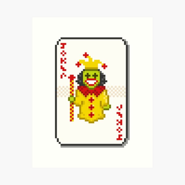 The Joker pixels  Pixel art, Joker art, Polygon art