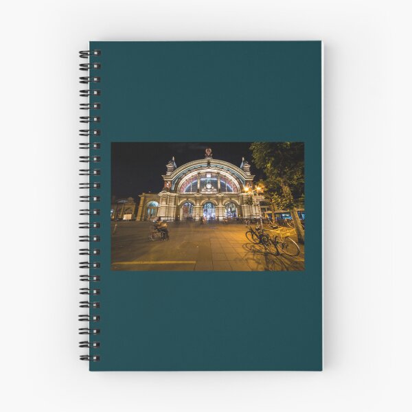 Item preview, Frankfurt Hauptbahnhof bei Nacht   designed and sold by WallArtyz.